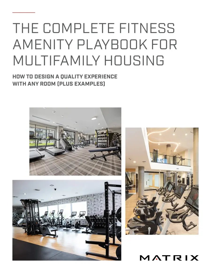 Cover of The Complete Fitness Amenity Playbook for Multifamily Housing